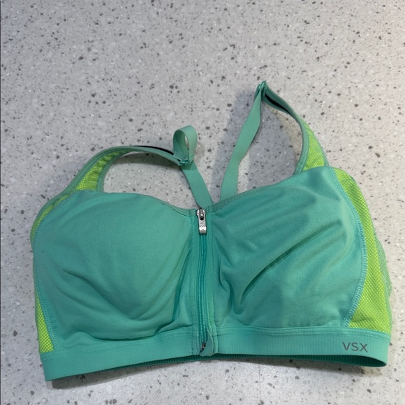Victoria's Secret Other - Victoria's Secret Aqua and Lime Bikini Top